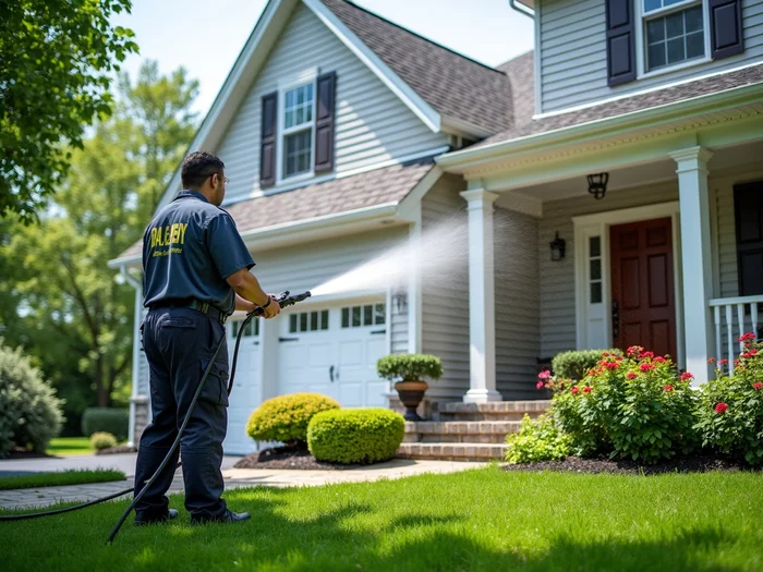 Downingtown PA Exterior House Cleaning