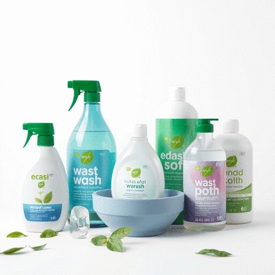 Eco-friendly soft wash cleaning products