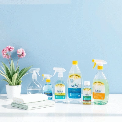 Eco-friendly cleaning products used in house washing