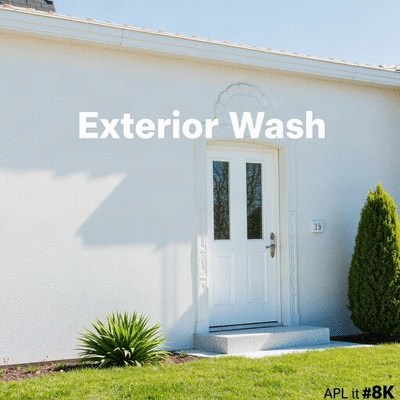 Image illustrating the benefits of exterior wash services